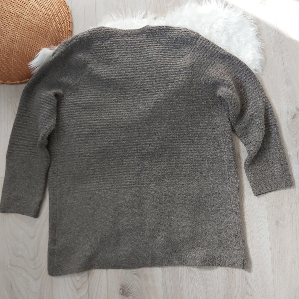 Old Navy Garter Stitch Relaxed Cardigan Coat - Picture 4 of 12